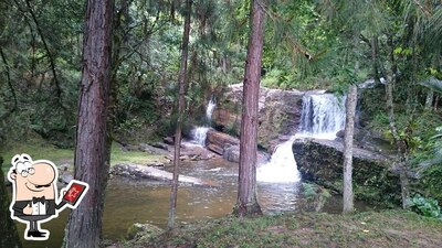 Veja a área externa do Pesqueiro Zé Pequeno