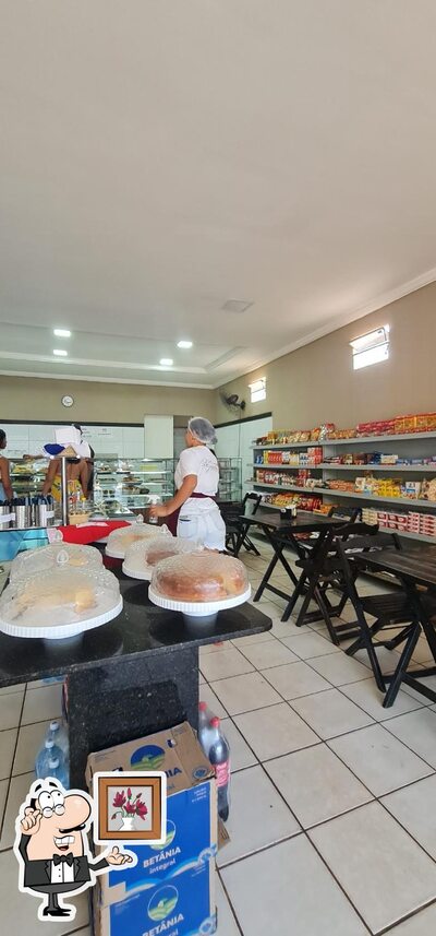 O interior do Pão Gostoso