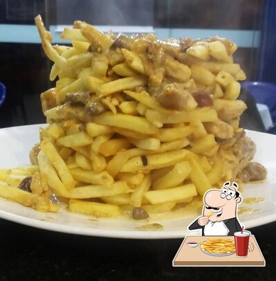 Prove batatas fritas no Mari Lanches