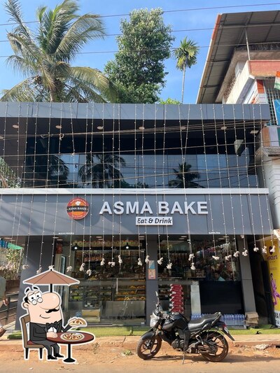 The exterior is an important feature of Asma Bakery