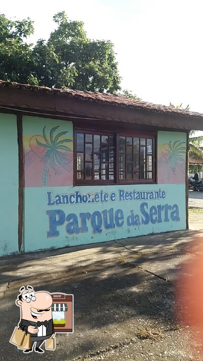a parte exterior é uma característica importante do Restaurante e Lanchonete PARQUE DA SERRA
