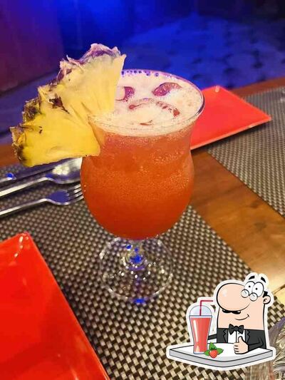 You can order a drink from the menu