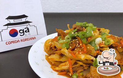 Comida em Restaurante Ogá Comida Coreana