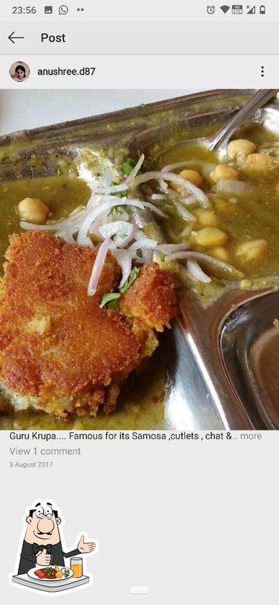 Food at Guru Kripa