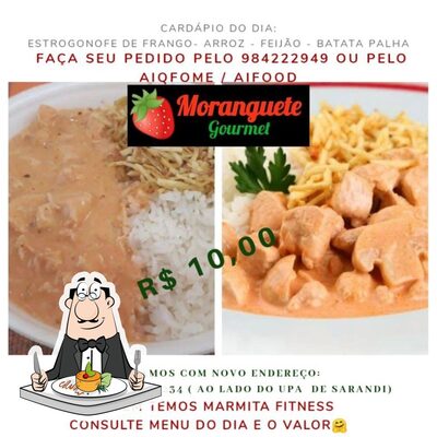 Platos en Moranguete Gourmet