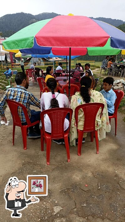 The interior of Punjabi dhaba