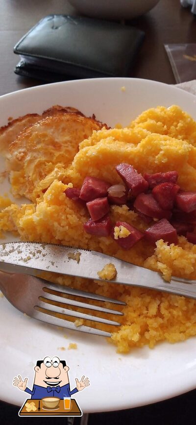 Comida em Panificadora Sabor e Arte