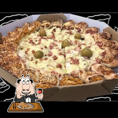 Experimente pizza no Recanto Pizzaria