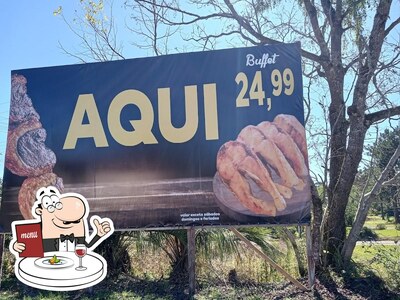 Comida em Restaurante castelo