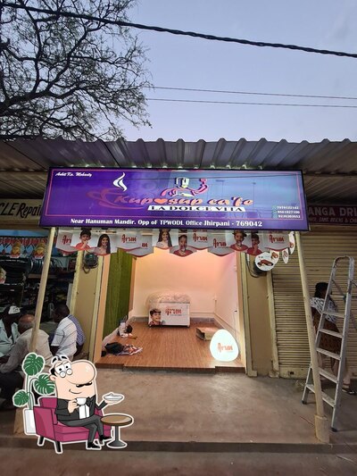 The interior of kup sup cafe rourkela