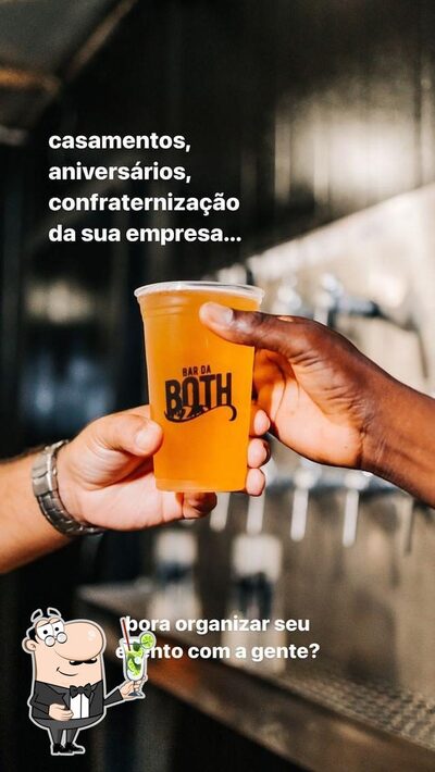 Você pode desfrutar de uma bebida do menu