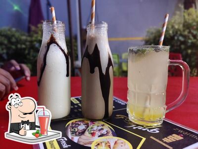 Enjoy a drink at Foody Hub