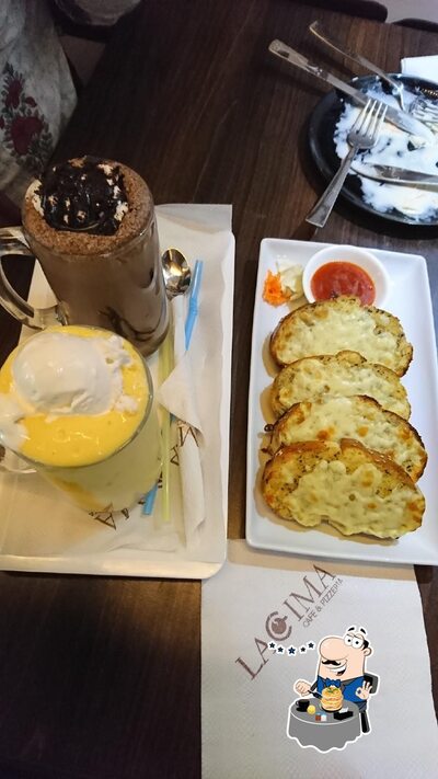 Meals at Lacima Cafe and Pizzeria