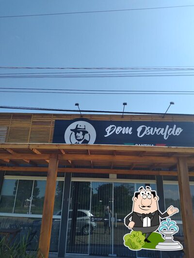 o exterior é uma característica importante do Dom Osvaldo CANTINA