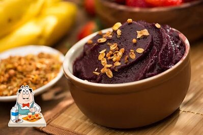 Império do Açai e Pastel offerece um número de bebidas