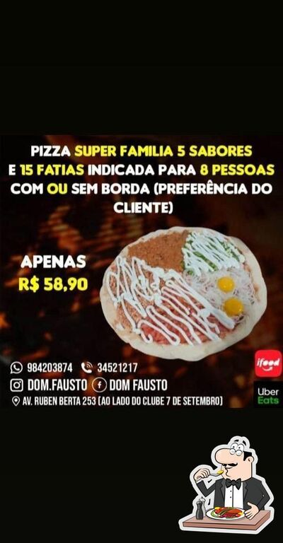 Platos en Dom Fausto