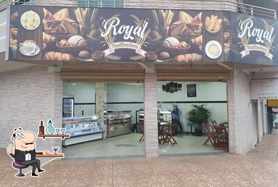 O interior do Royal Panificadora