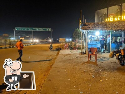 Check out the outside area of Trupti Bhojanalaya
