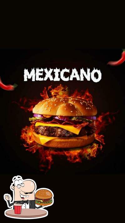 Experimente um hambúrguer no Dalla's Burger