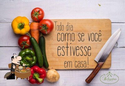 Comida em Bibystro Restaurante