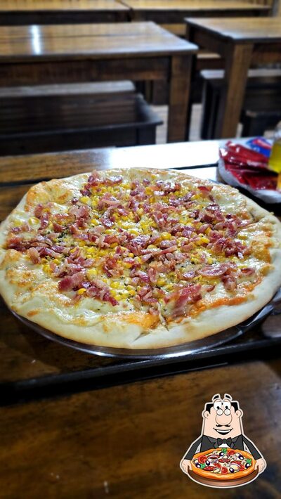 Escolha pizza no Pizzaria das Conchas