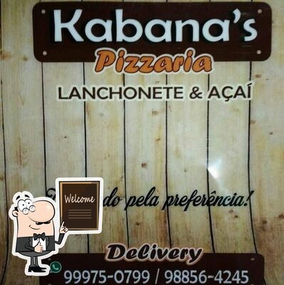 Aqui está a publicidade do Kabanas Pizzaria