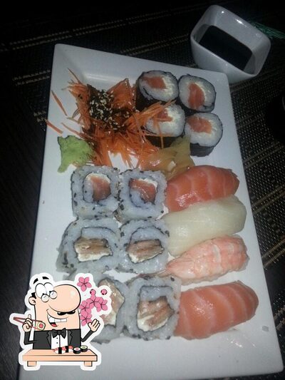 Presenteie-se com sushi no Kone Way