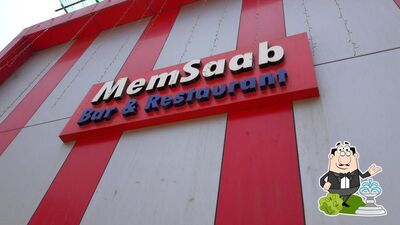The outside part is an important feature of Memsaab Bar & Restaurant