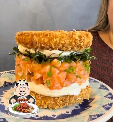 Platos en Hīrō Sushi