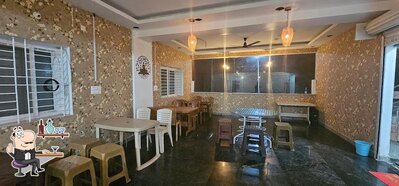 The interior of Tharavad Kitchen