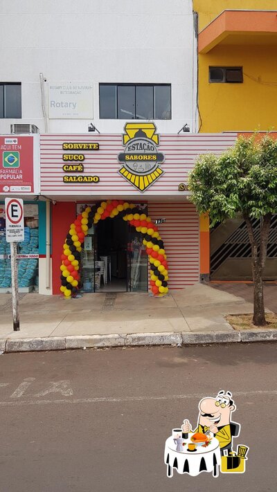 Comida em Estação Sabores - Sorveteria
