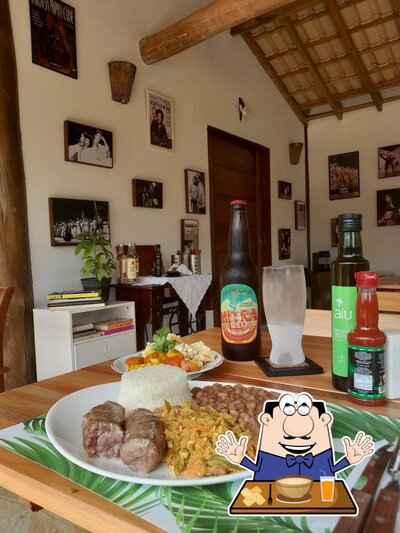 Platos en "CASA DA ATRIZ" Restaurante, Pizzaria e espaco cultural criado pela atriz Rita Malot