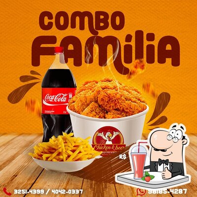 Pizzaconeone fornece uma variedade de drinques
