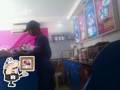 Check out how Baskin Robbins looks inside