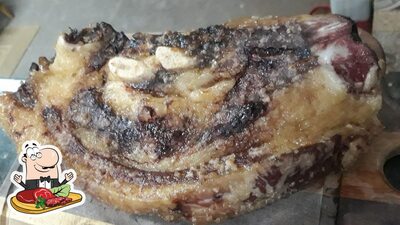 Refeições de carne são oferecidos no Rancho do Gaúcho