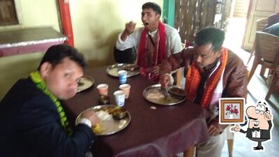 The interior of Dikhow Dhaba