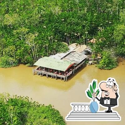 O exterior do Boá na Ilha