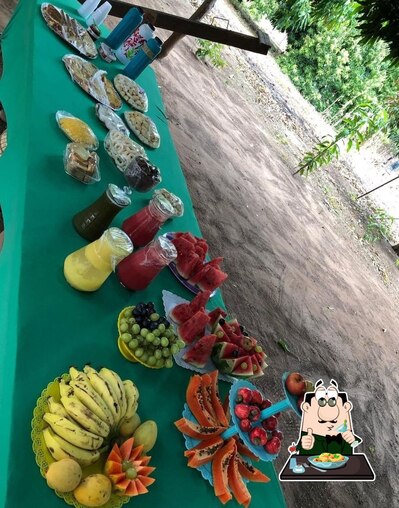 Comida em Sítio aquarela