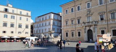 Gli esterni costituiscono una caratteristica importante di Tonnarello Scala