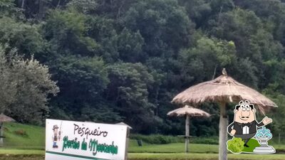 a parte exterior é uma característica importante do Pesqueiro Portão da Montanha