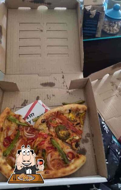 Pick various types of pizza