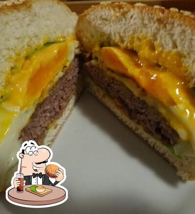 Peça um dos hambúrgueres oferecidos no Burger Grill