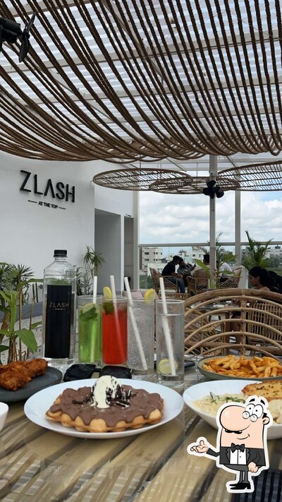 Take a seat at one of the tables at ZLASH - At The Top