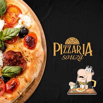 Comida em Pizzaria souza