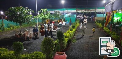 The exterior is an important feature of Veg Hotel