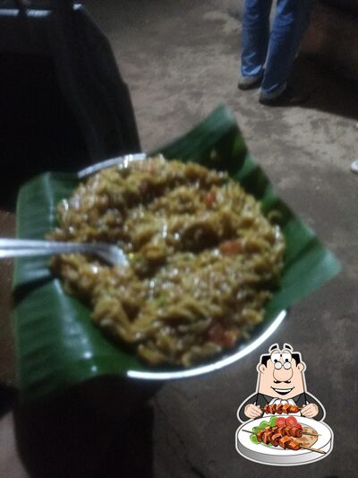 Food at Adhi's Maggie Corner
