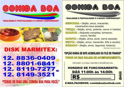 Aqui está a publicidade do Comida boa
