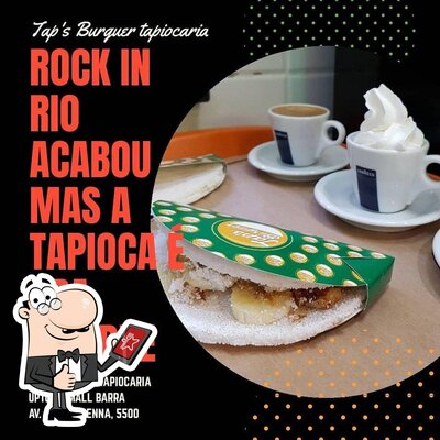 Olhe as informações sobre o Tap's Burguer Tapiocaria