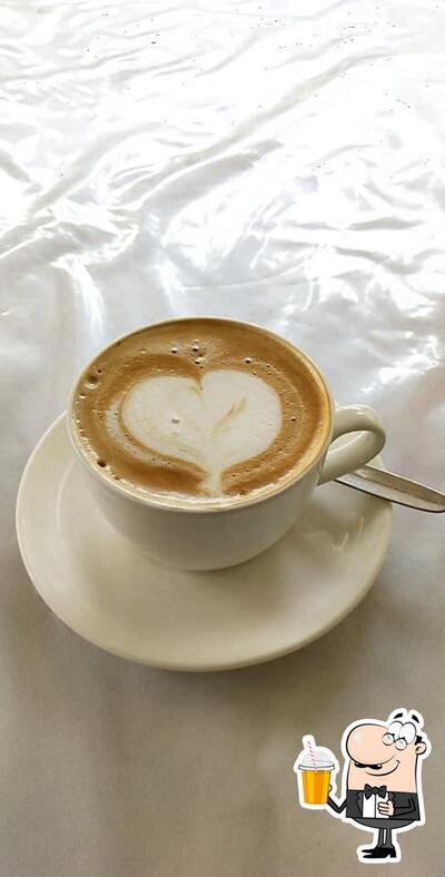 Enjoy a beverage at German Bakery
