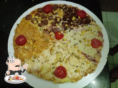 Escolha pizza no Pizzaria Requinte